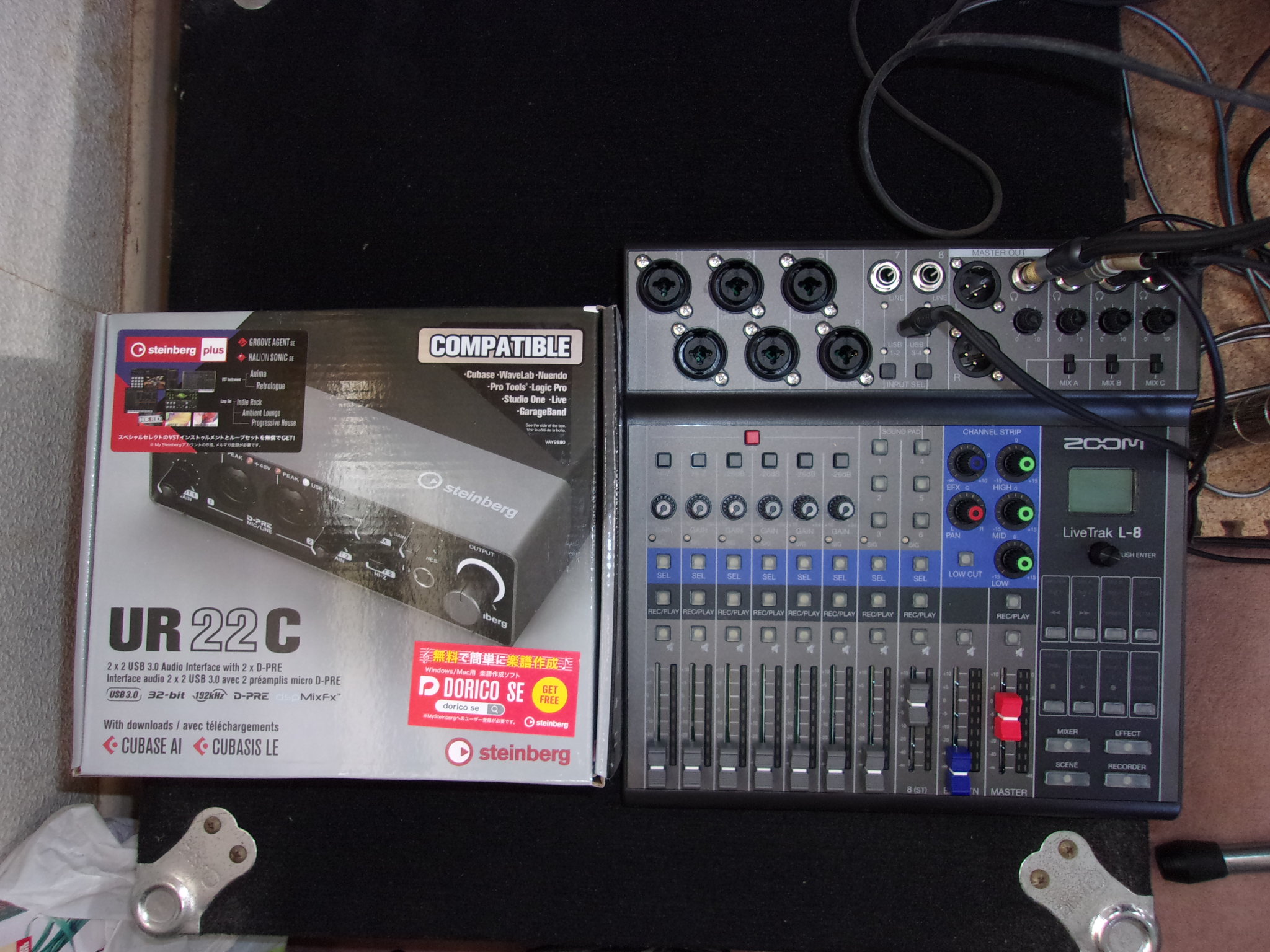 オーディオインターフェース　ミキサー　一新　230420