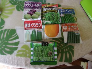 種蒔き　春　230430