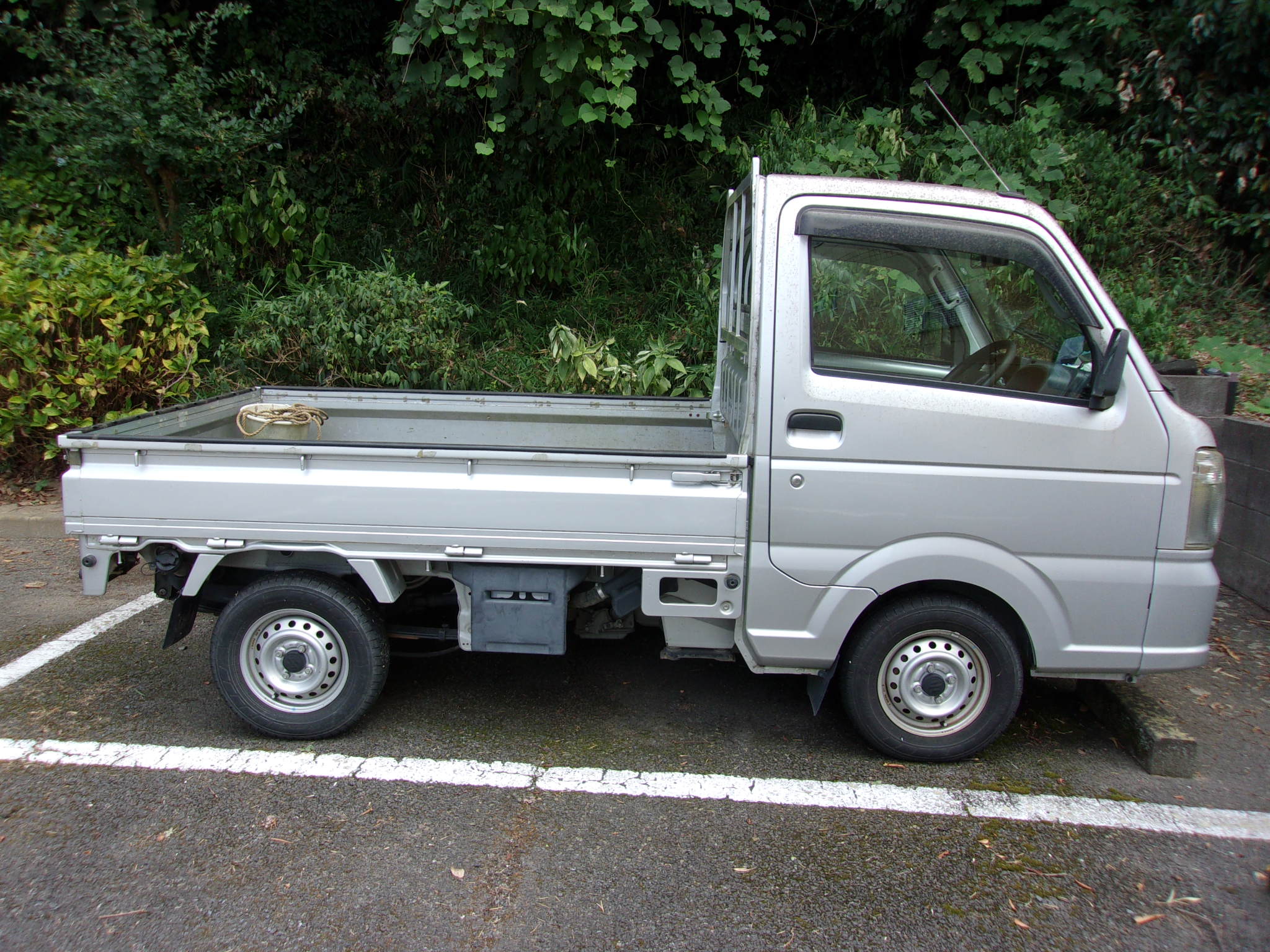 軽トラ　大雨　250828