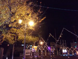 イルミネーション　那珂湊駅　251208