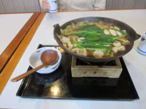 もつ鍋　うどん　260706