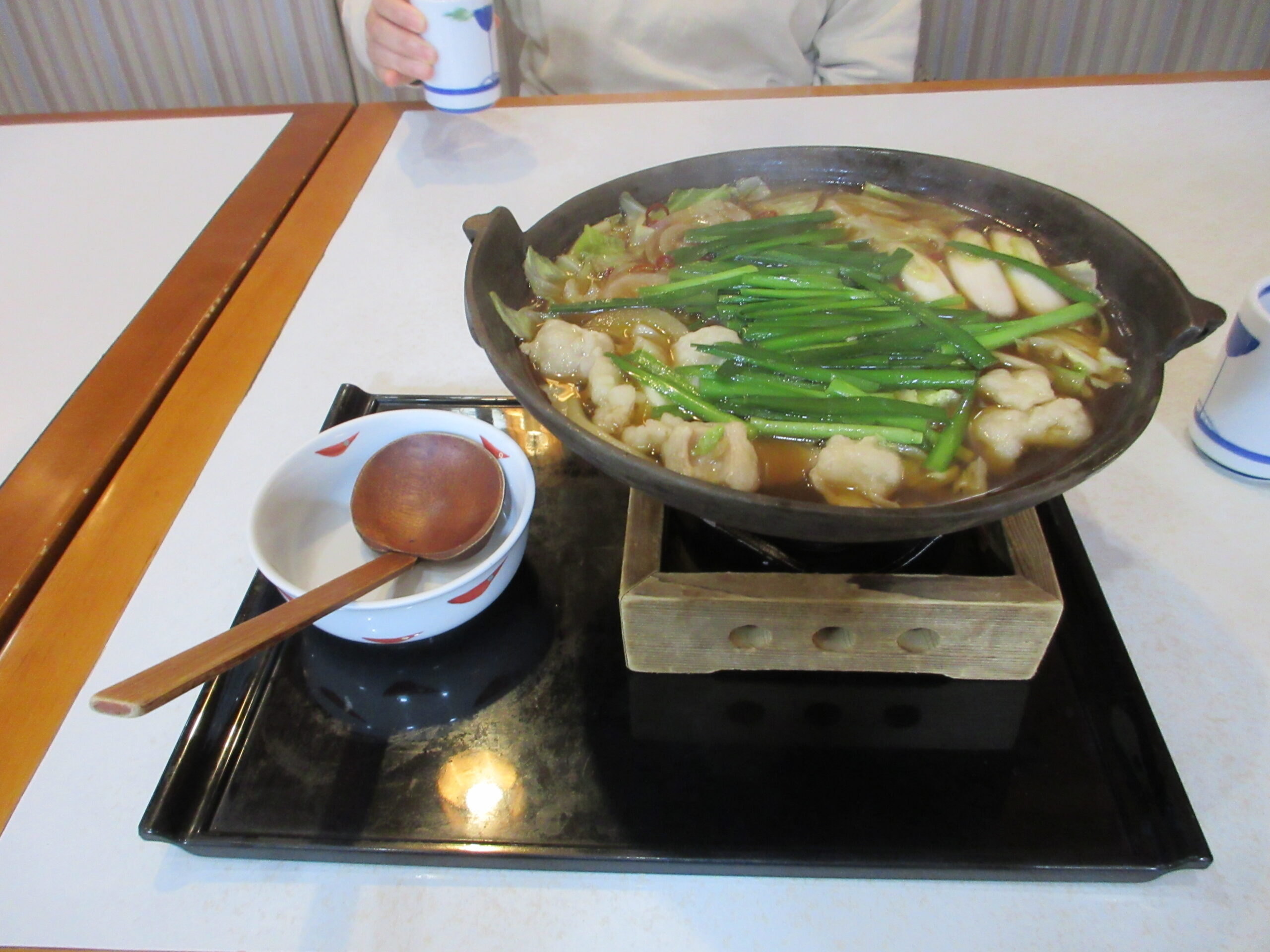 もつ鍋　うどん　260706