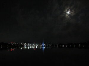 夜　千波湖　260930